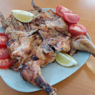 1/2 Frango à Churrasqueira