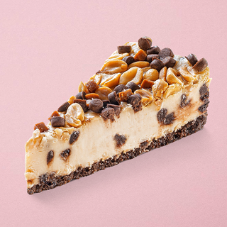 კარამელისა და მიწისთხილის ჩიზქეიქი