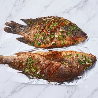 Grilled Croaker Fish