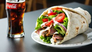 Kebab grande + Coca Cola