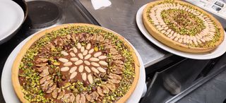 Tarta Nutella Y Frutos Secos