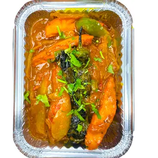 Tawa Gosht Con Pollo