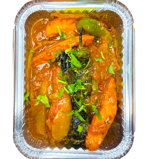 Tawa Gosht Con Pollo