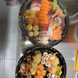 512. Vassoio sushi sumo - 100 pezzi