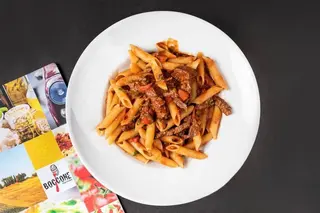 Pasta sa biftekom