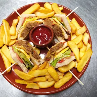 Sándwich De Lomo Adobado