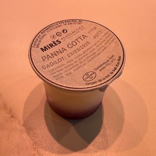 Pannacotta de la Vall d'en Bas