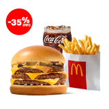 სამმაგი ჩილი ჩიზბურგერის მაკმენიუ