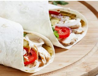 Tortilla z mięsem