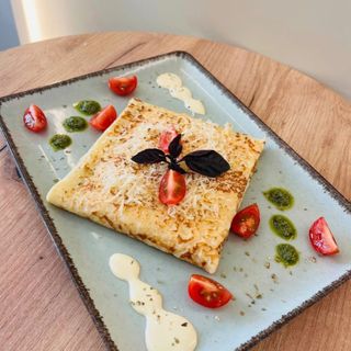 Млинець з шинкою та сиром Чеддор