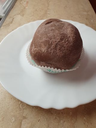 Patata con crema pasticcera