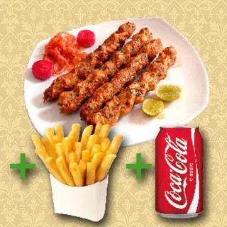 Menu Seekh Kebab (3 uds)