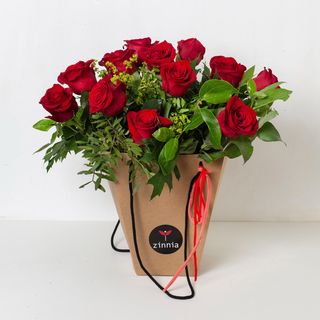 Big Bag 12 rosas Rojas