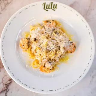 ПАСТА ЛИМОННА З КРЕВЕТКАМИ (280г)