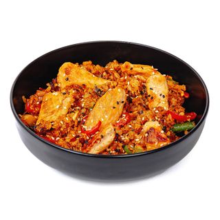 Ryż smażony z kurczakiem