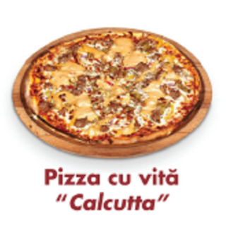 Pizza cu vita "Calcutta" 600g Ø 32cm