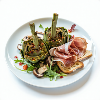 Ensalada alcachofa gourmet