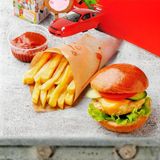 Kids Box Varianta 1 (BURGHER) 130/100/50/200g