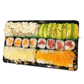 A2. Uramaki y Hosomaki (24 piezas)