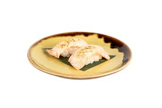Nigiri Salmon Flambe'