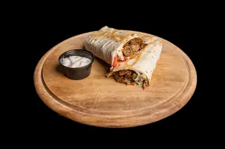 Pita vegan kebab
