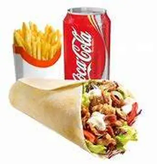 Menú Durum Kebab cerrado XL