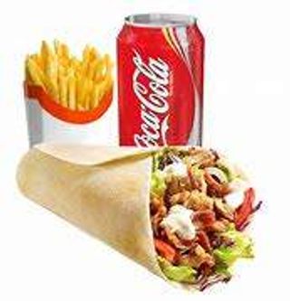 Menú Durum Kebab cerrado XL