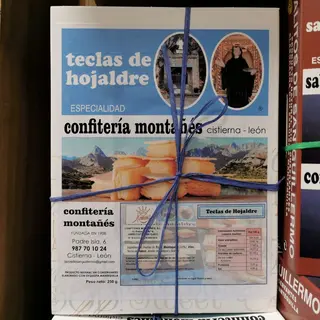 Teclas de  Hojaldre Confitería Montañés