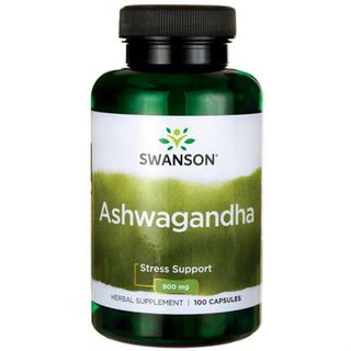 Ashwagandha Witania ospała żeń-szeń indyjski 450 mg 100 kapsułek SWANSON