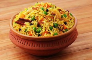 Biryani vegetariano