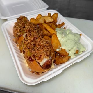 Perrito Frankfurt Vespino