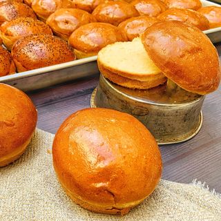 Pan brioche para hamburguesa 320g- 4u