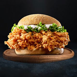 MENU SPICY ZINGER BURGER (PICANTEEEE)