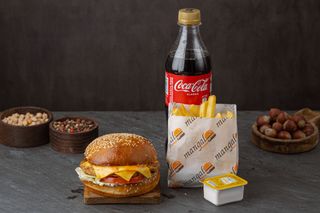 Menu Cheese Burger chicken