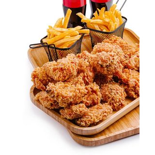 24 Nuggets, Chips, 2 Sodas