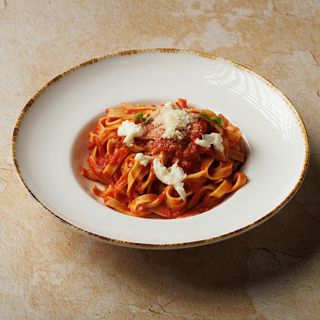 Pasta pomodoro mozzarella