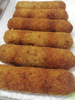 Croquete Queijo e Fiambre