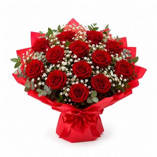 13 Rose rosse
