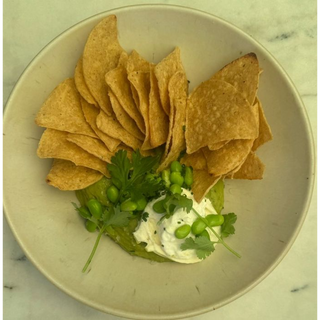 Guacamole con burrata
