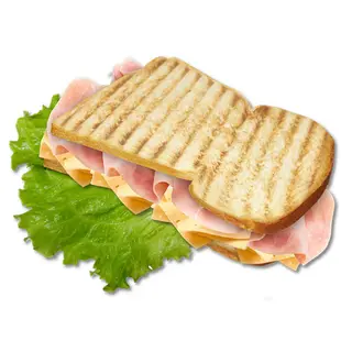 Toast prosciutto