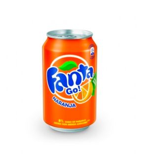 Fanta Naranja lata 330ml.