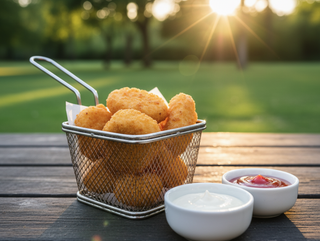 Nuggets con patatas