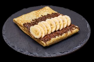 Crepe with Nutella and banana