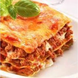 Lasaña de carne