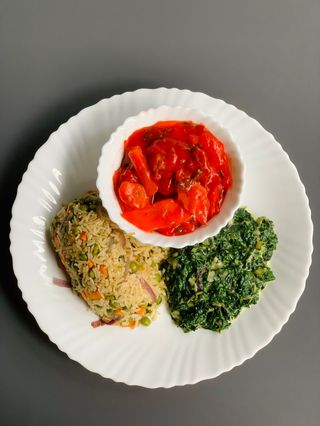 Fish in sweet and sour sauce 