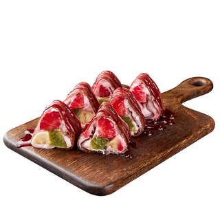 Солодкий рол з ківі та полуницею (210 г)