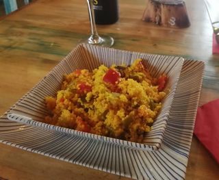 Cuscús De Vegetales Al Curry