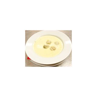 Zupa serowo-porowa