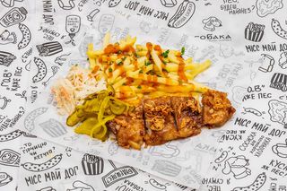 Фрайз з куркою теріяки