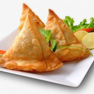 Menu samosa  de pollo